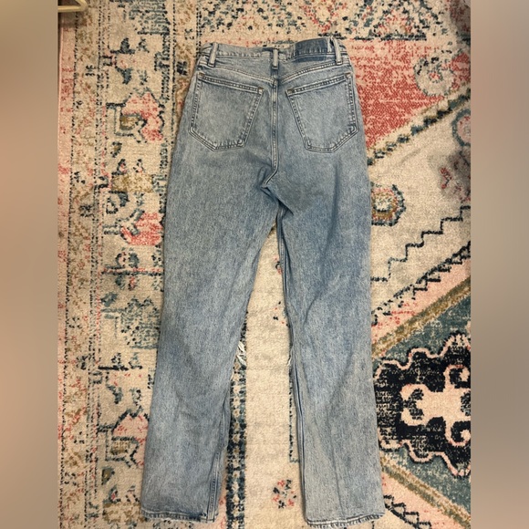 Abercrombie & Fitch 90’s straight ultra high rise- 28 L - curve love - Picture 3 of 5